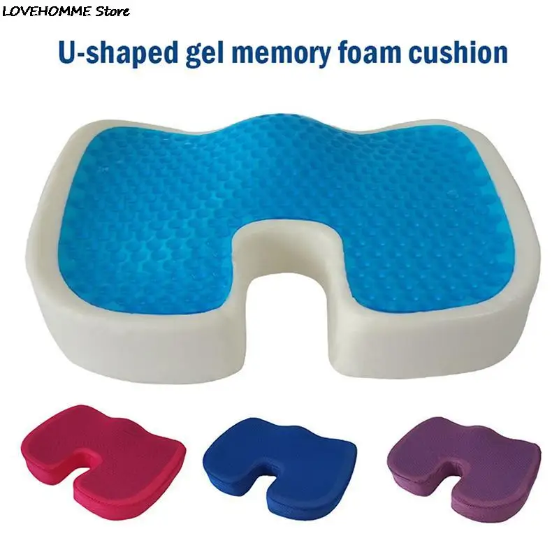 Breathable Gel Orthopedic Chair Cushions Velvet Memory Foam U Coccyx Protector Pad Office Chair Healthy Sitting Seat Massage
Breathable Gel Orthopedic Chair Cushions Velvet Memory Foam U Coccyx Protector Pad Office Chair Healthy Sitting Seat Massage