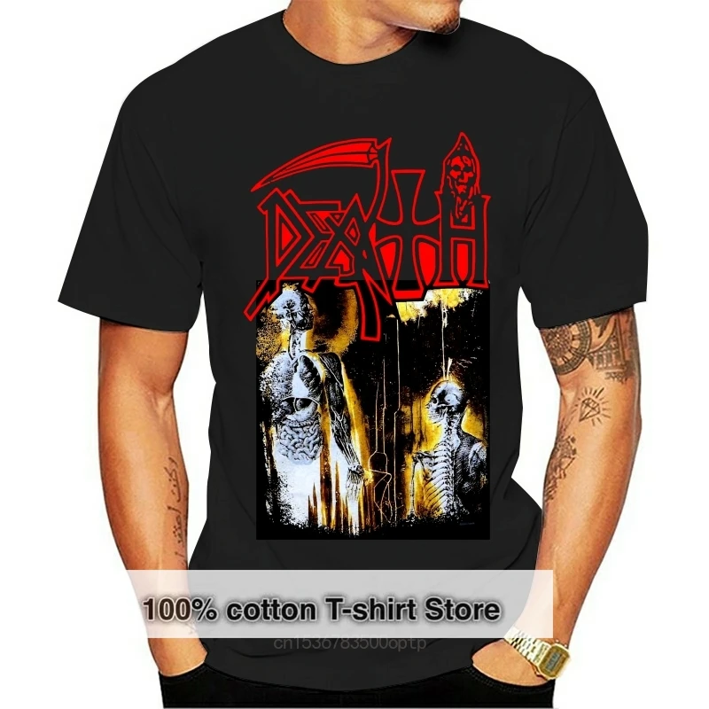 Authentic DEATH Band Human Album Cover Art T-Shirt S-3XL NEW T-Shirt Novelty Cool Tops Short Sleeve T Shirt Top Tee
Authentic DEATH Band Human Album Cover Art T-Shirt S-3XL NEW T-Shirt Novelty Cool Tops Short Sleeve T Shirt Top Tee