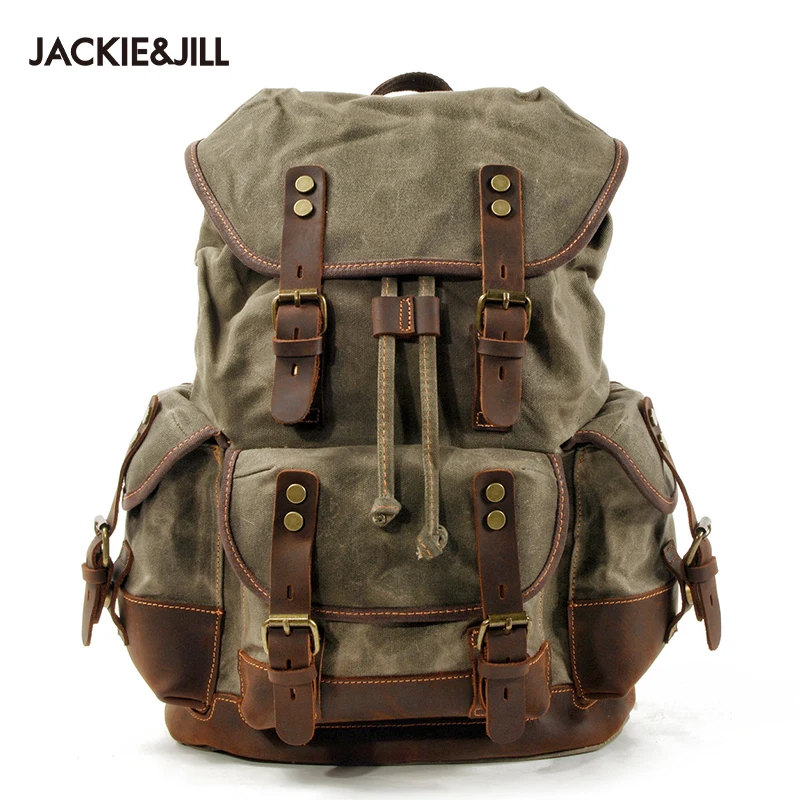 Jackie&Jill Vintage DSLR Camera Bag Professional Waterproof Anti-Theft Dual-Shoulder Backpack
Jackie&Jill Vintage DSLR Camera Bag Professional Waterproof Anti-Theft Dual-Shoulder Backpack
