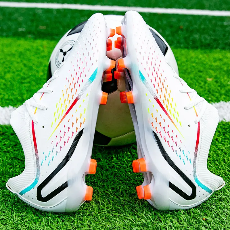 New Men Soccer Shoes TF/FG High/Low Ankle Football Boots Male Outdoor Non-slip Grass Multicolor Training Match Sneakers EUR35-45
New Men Soccer Shoes TF/FG High/Low Ankle Football Boots Male Outdoor Non-slip Grass Multicolor Training Match Sneakers EUR35-45