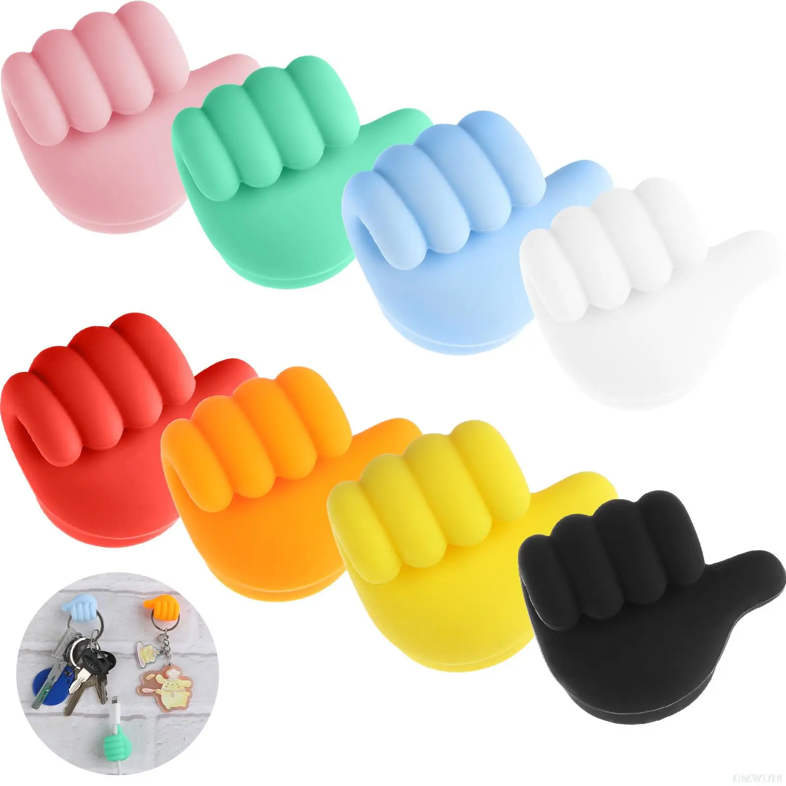 Multifunctional Creative Thumbs Up Shape Wall Hook Clip Holder Wire Organizer Kitchen Bathroom Adhesive Storage Organizer Rack
Multifunctional Creative Thumbs Up Shape Wall Hook Clip Holder Wire Organizer Kitchen Bathroom Adhesive Storage Organizer Rack