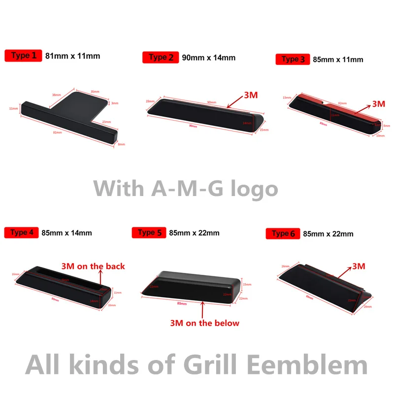 All Kinds of A-M-G Grill Emblems For A B C E G S CLA GLC Class W117 W176 W177 W205 W204 W213 W253 W156 W218 W166 car sticker
All Kinds of A-M-G Grill Emblems For A B C E G S CLA GLC Class W117 W176 W177 W205 W204 W213 W253 W156 W218 W166 car sticker