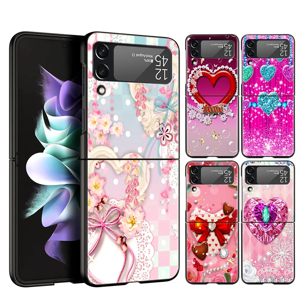 Love Rose Gold Style Hard PC Phone Case For Samsung Galaxy Z Flip Black Cover For Galaxy Z Flip 3 5G Foldable Shockproof Case
Love Rose Gold Style Hard PC Phone Case For Samsung Galaxy Z Flip Black Cover For Galaxy Z Flip 3 5G Foldable Shockproof Case