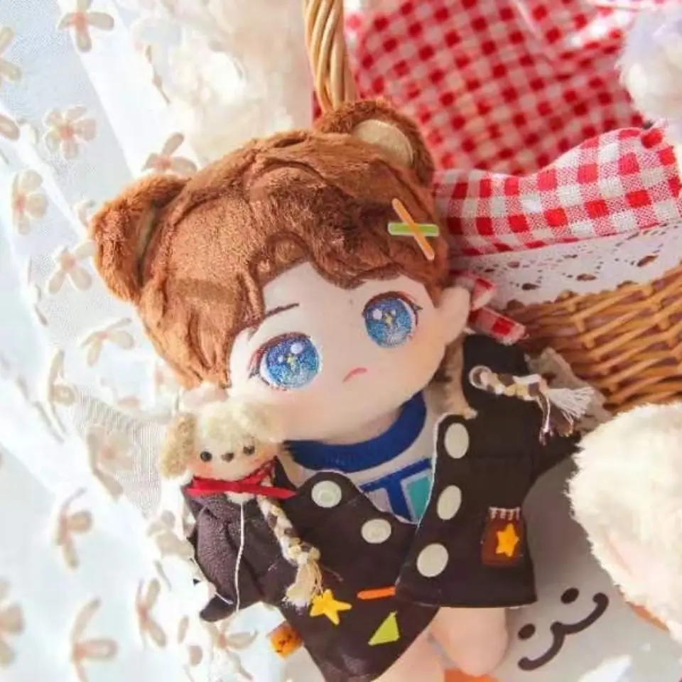 20cm Plush Doll Cute WANGYIBO Brown Hair with Ears Human Cotton Baby Dolls Stuffed Figure Plushies Toys Fans Collection Gift
20cm Plush Doll Cute WANGYIBO Brown Hair with Ears Human Cotton Baby Dolls Stuffed Figure Plushies Toys Fans Collection Gift