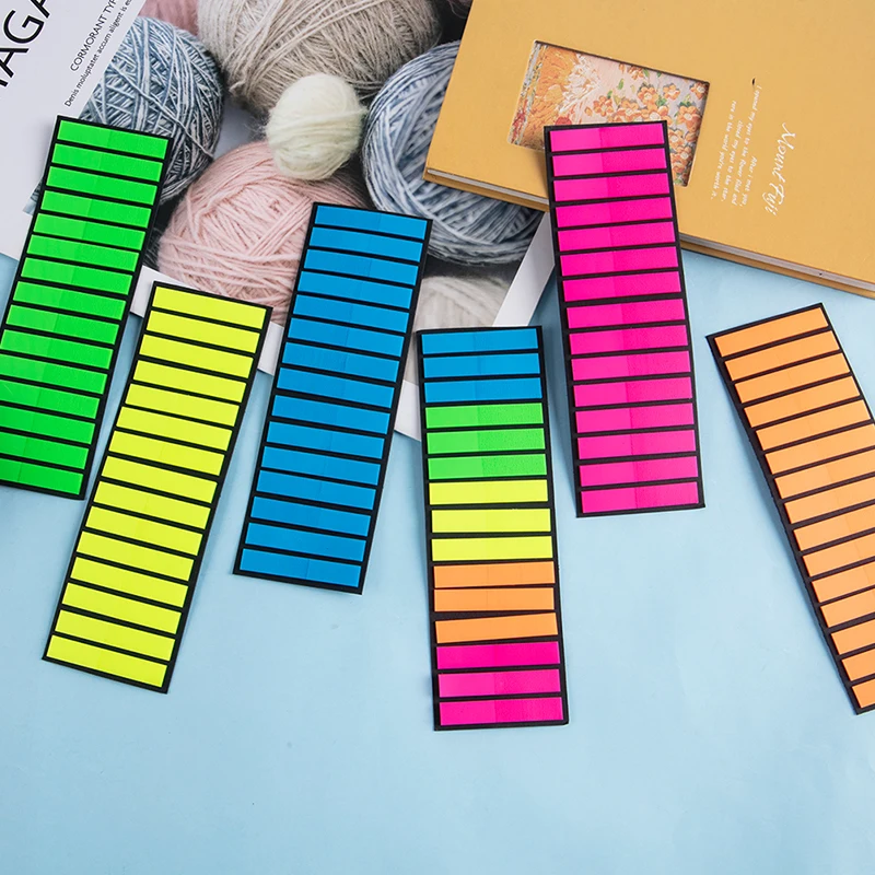 300Pcs Color Stickers Transparent Fluorescent Index Tabs Flags Sticky Note Stationery Children Gifts School Office Supplies New
300Pcs Color Stickers Transparent Fluorescent Index Tabs Flags Sticky Note Stationery Children Gifts School Office Supplies New