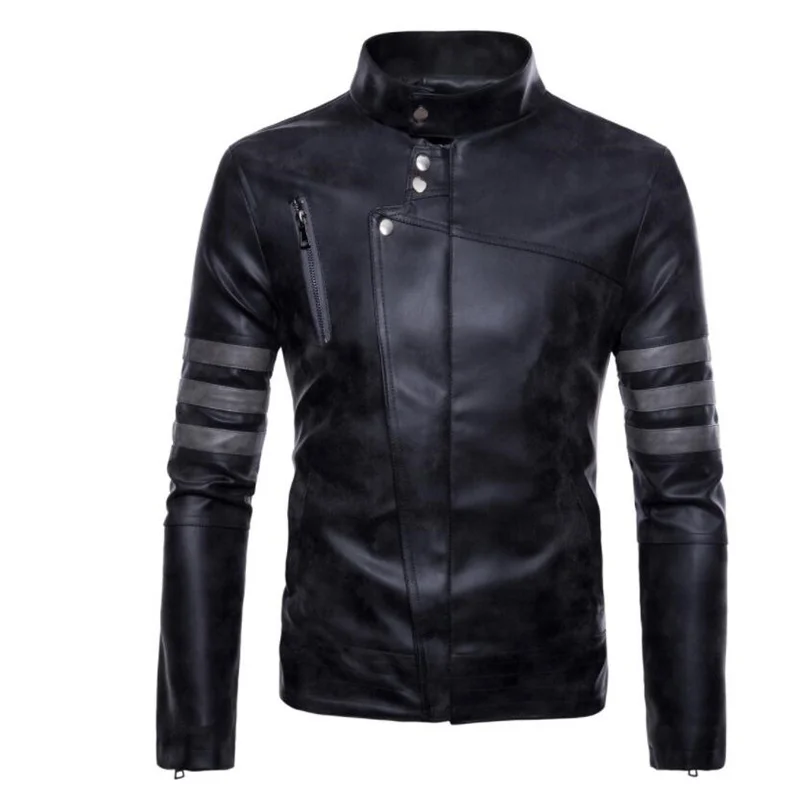 Mens leather jacket Vintage old motorcycle leather coat men jackets clothes personalized jaqueta de couro stage street fashion
Mens leather jacket Vintage old motorcycle leather coat men jackets clothes personalized jaqueta de couro stage street fashion