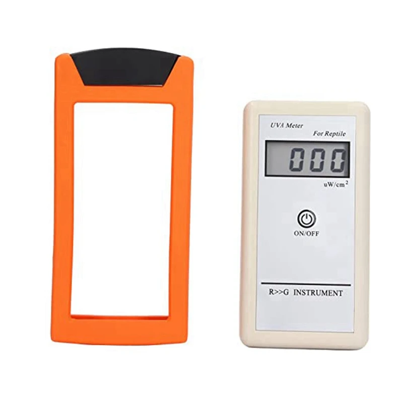 Portable UVA Meter, Silica Gel Material 0‑1999 Μw/Cm² 3.5-Bit LCD UVA Solar Lamp Tester For Reptile
Portable UVA Meter, Silica Gel Material 0‑1999 Μw/Cm² 3.5-Bit LCD UVA Solar Lamp Tester For Reptile