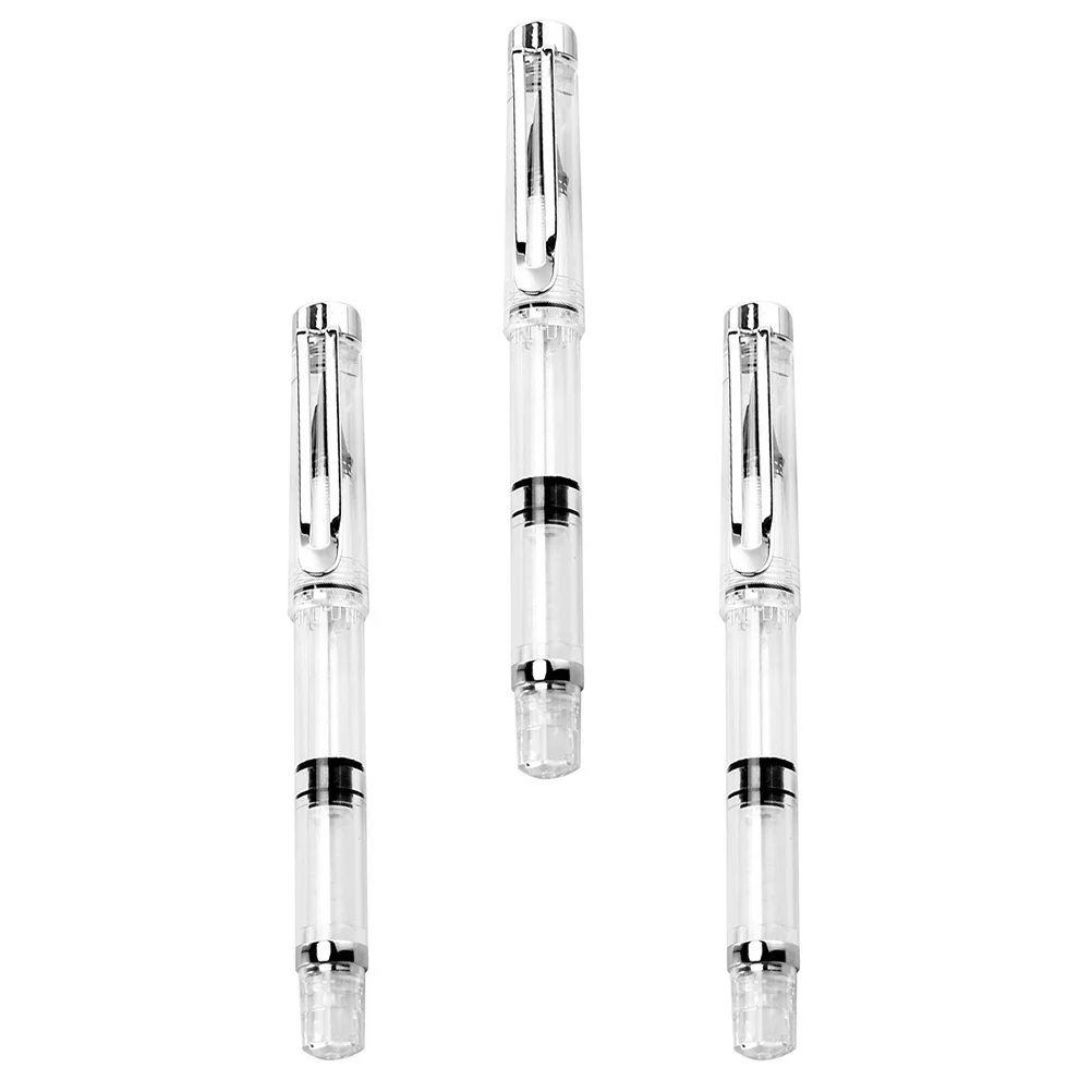 3 Pcs Brush Pen Japanese Smooth Writing Pens Pocket Watercolor Plastic Fountain Style Student
3 Pcs Brush Pen Japanese Smooth Writing Pens Pocket Watercolor Plastic Fountain Style Student