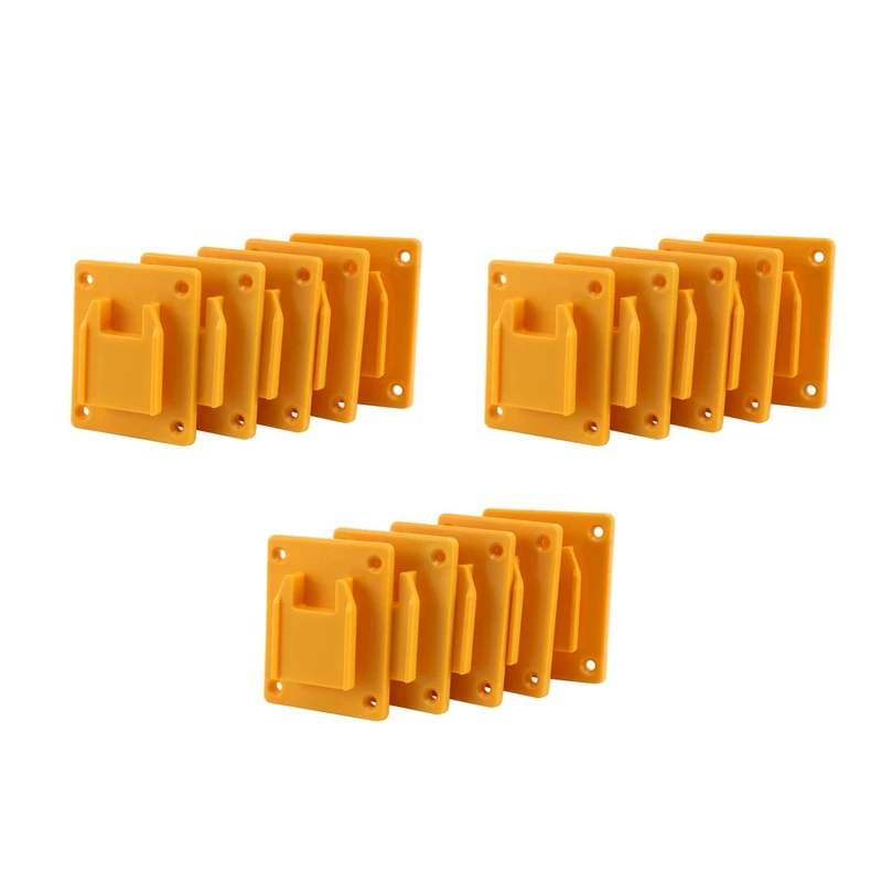 LJL-15 Pieces Power Tool Mount Holders For Dewalt 20V,12V Drill,Also For M18 Drill,Hanger (Yellow)
LJL-15 Pieces Power Tool Mount Holders For Dewalt 20V,12V Drill,Also For M18 Drill,Hanger (Yellow)
