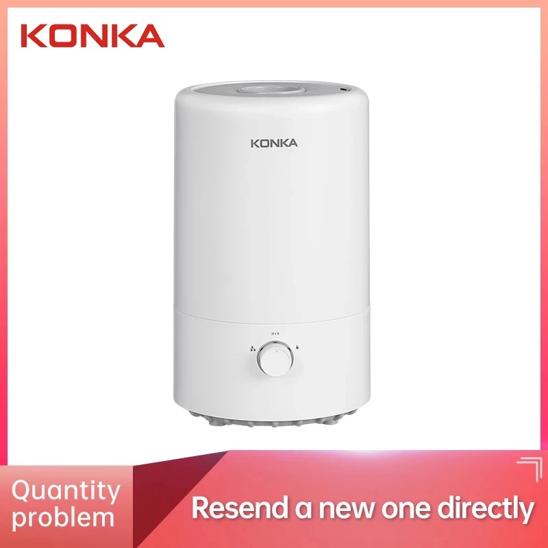 KONKA EU Plug 4L Humidifier Aromatherapy Diffuser Mist Maker Broadcast Scent Home Antibacterial Air Humidifiers
KONKA EU Plug 4L Humidifier Aromatherapy Diffuser Mist Maker Broadcast Scent Home Antibacterial Air Humidifiers