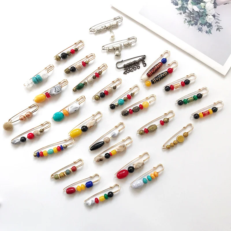 Fashion Ethic Beads Brooches Vintage Color Acrylic Brooch Buckles Bohimia Antique Charms Brooches For Coat Waist Tighting Pins
Fashion Ethic Beads Brooches Vintage Color Acrylic Brooch Buckles Bohimia Antique Charms Brooches For Coat Waist Tighting Pins