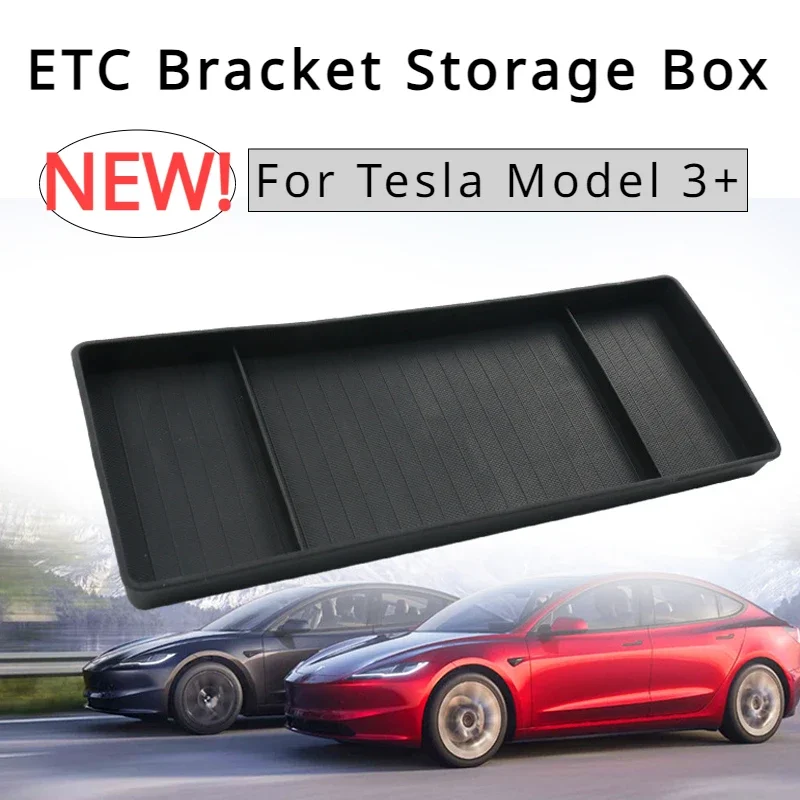 ETC Bracket Storage Box for Tesla Model 3+ TPE Instrument Panel Storage Box Tissue Box New Model3 Highland 2024 Car Accessories
ETC Bracket Storage Box for Tesla Model 3+ TPE Instrument Panel Storage Box Tissue Box New Model3 Highland 2024 Car Accessories