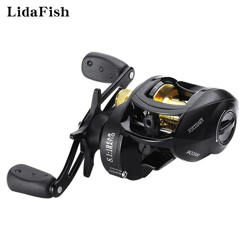 Ultra Light FO2000-Series Left/Right Hand Fishing Reel 8.1:1 High Speed Freshwater Bass Baitcasting Fishing Wheel
Ultra Light FO2000-Series Left/Right Hand Fishing Reel 8.1:1 High Speed Freshwater Bass Baitcasting Fishing Wheel