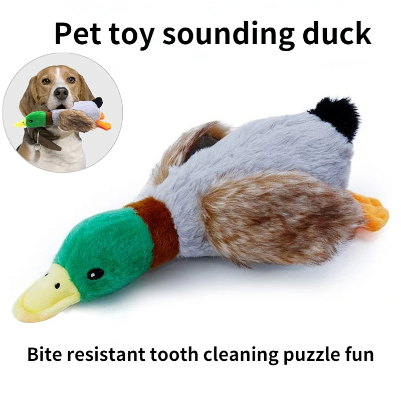 New Pet Toy Plush Sounding Duck Dog Cat Toy Simulation Wild Duck Pet Products
New Pet Toy Plush Sounding Duck Dog Cat Toy Simulation Wild Duck Pet Products
