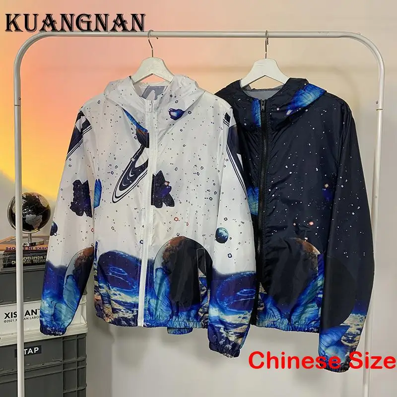 KUANGNAN Thin Sunscreen Men's Coats Original High Quality Windbreak Vintage Clothing Summer Man Male Coat Windbreaker 5XL 2023
KUANGNAN Thin Sunscreen Men's Coats Original High Quality Windbreak Vintage Clothing Summer Man Male Coat Windbreaker 5XL 2023