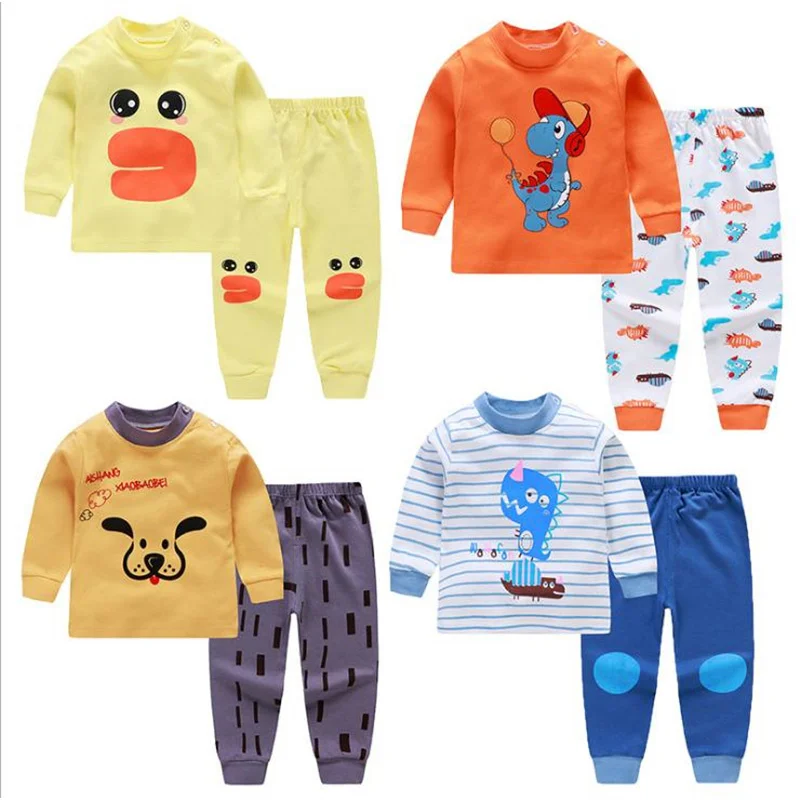 Kids Pajamas Sets Baby Boys Girls Cotton Long Sleeved Tshirt+Pant Cartoon Girl Clothing Autumn Sleepwear Suit Pyjama Trousers
Kids Pajamas Sets Baby Boys Girls Cotton Long Sleeved Tshirt+Pant Cartoon Girl Clothing Autumn Sleepwear Suit Pyjama Trousers