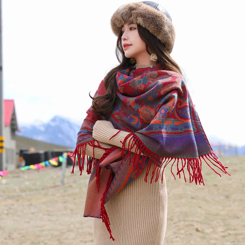 2023 Luxury Winter Scarf Women Leopard Chain Print Cashmere Scarves Female Shawls Pashmina Thick Warm Blanket Wraps Bufanda
2023 Luxury Winter Scarf Women Leopard Chain Print Cashmere Scarves Female Shawls Pashmina Thick Warm Blanket Wraps Bufanda