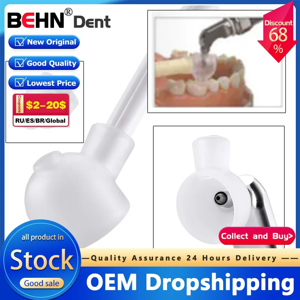 2pcs Dental Tiny Cover for Aluminum Oxide Air Abrasion Micro Blaster Sandblaster Powder Dust Proof Cap 134℃ Autoclave Teeth
2pcs Dental Tiny Cover for Aluminum Oxide Air Abrasion Micro Blaster Sandblaster Powder Dust Proof Cap 134℃ Autoclave Teeth