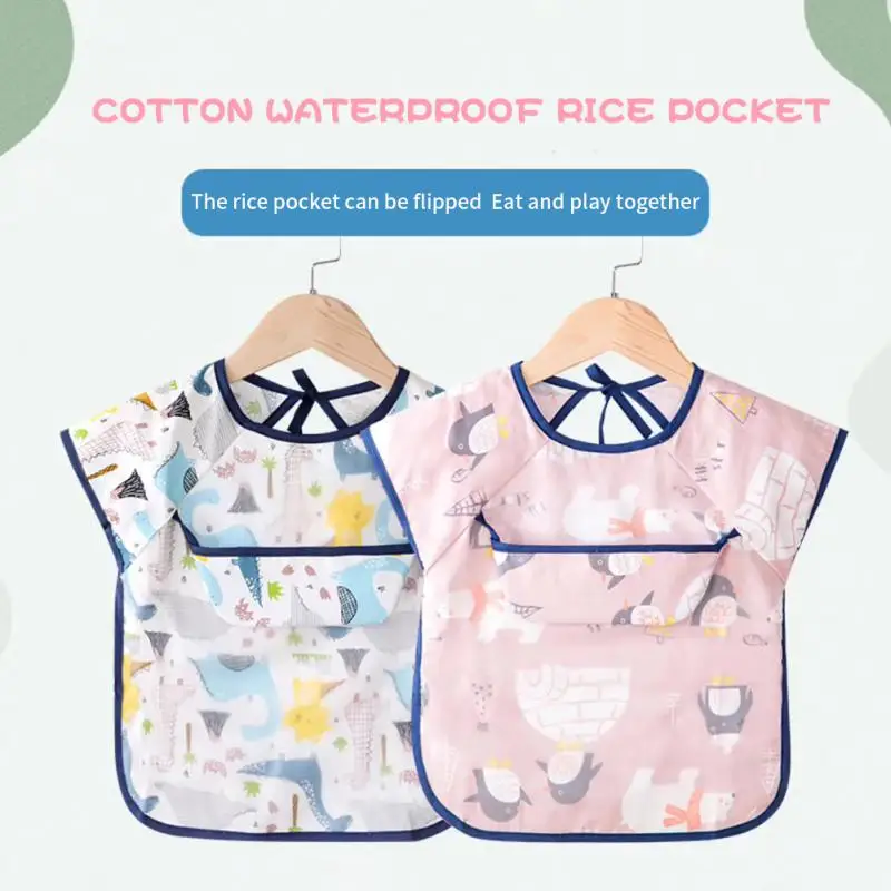 Cotton Blouse Children's Summer Thin Baby Bib Rice Pocket Waterproof Feeding Saliva Towel Baby‘s Bibs & Burp Cloths
Cotton Blouse Children's Summer Thin Baby Bib Rice Pocket Waterproof Feeding Saliva Towel Baby‘s Bibs & Burp Cloths