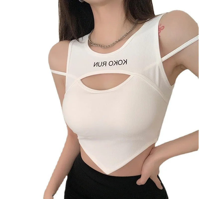Hollow-out Fake Two-Piece Suspender Vest Women's Underwear Padded Bottoming Underwear Tube Top Wrapped Chest
Hollow-out Fake Two-Piece Suspender Vest Women's Underwear Padded Bottoming Underwear Tube Top Wrapped Chest