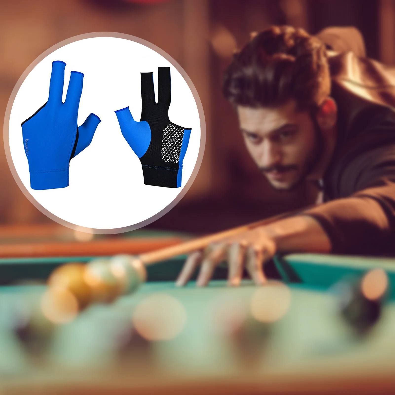 Billiards 3 Finger Glove Snooker Billiard Glove Pool Snooker Cue Sport Glove Single Left Hand High Elasticity Billiard
Billiards 3 Finger Glove Snooker Billiard Glove Pool Snooker Cue Sport Glove Single Left Hand High Elasticity Billiard