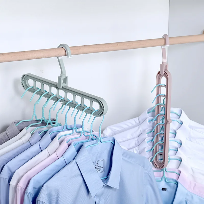 Clothes Hanger Racks Multi-port Support Circle Clothes Drying Multifunction Plastic Clothes Hanger Organizer Hanger Space Saving
Clothes Hanger Racks Multi-port Support Circle Clothes Drying Multifunction Plastic Clothes Hanger Organizer Hanger Space Saving