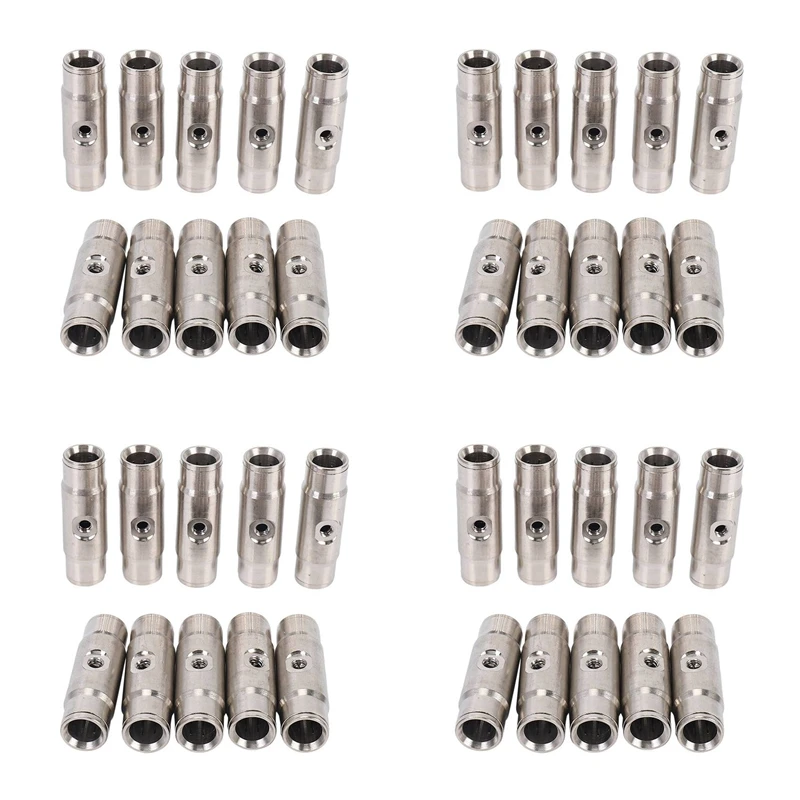 40Pcs 3/8 Inch Slip Lok Misting Nozzle Coupling Tees 10/24 UNC 1000 PSI Quick Connect
40Pcs 3/8 Inch Slip Lok Misting Nozzle Coupling Tees 10/24 UNC 1000 PSI Quick Connect