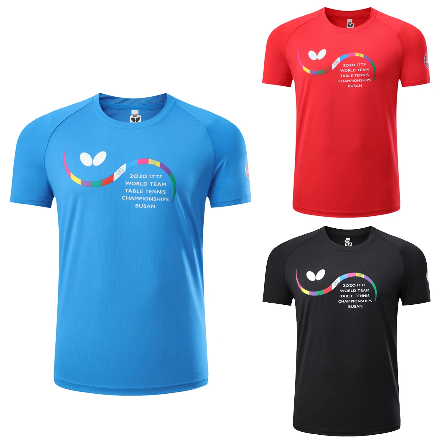 New Quick Dry Breathable Table Tennis Clothes For Men Women Clothing T-shirt Short Sleeved Shirt Ping Pong Jersey Sport Jerseys
New Quick Dry Breathable Table Tennis Clothes For Men Women Clothing T-shirt Short Sleeved Shirt Ping Pong Jersey Sport Jerseys
