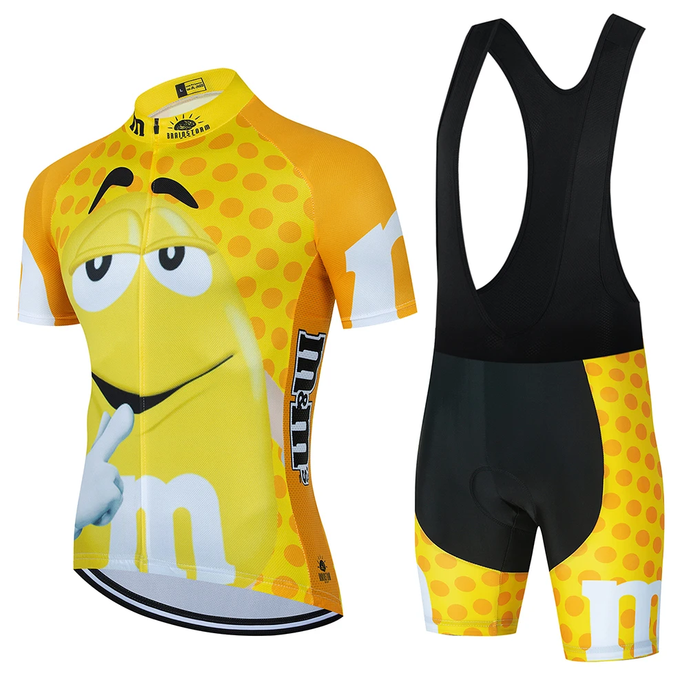 2022 New Cartoon Team Short Sleeve Summer Men's Cycling Jersey Set Sport MTB Cycling Clothing Bicycle Road Riding Set Bib Shorts
2022 New Cartoon Team Short Sleeve Summer Men's Cycling Jersey Set Sport MTB Cycling Clothing Bicycle Road Riding Set Bib Shorts