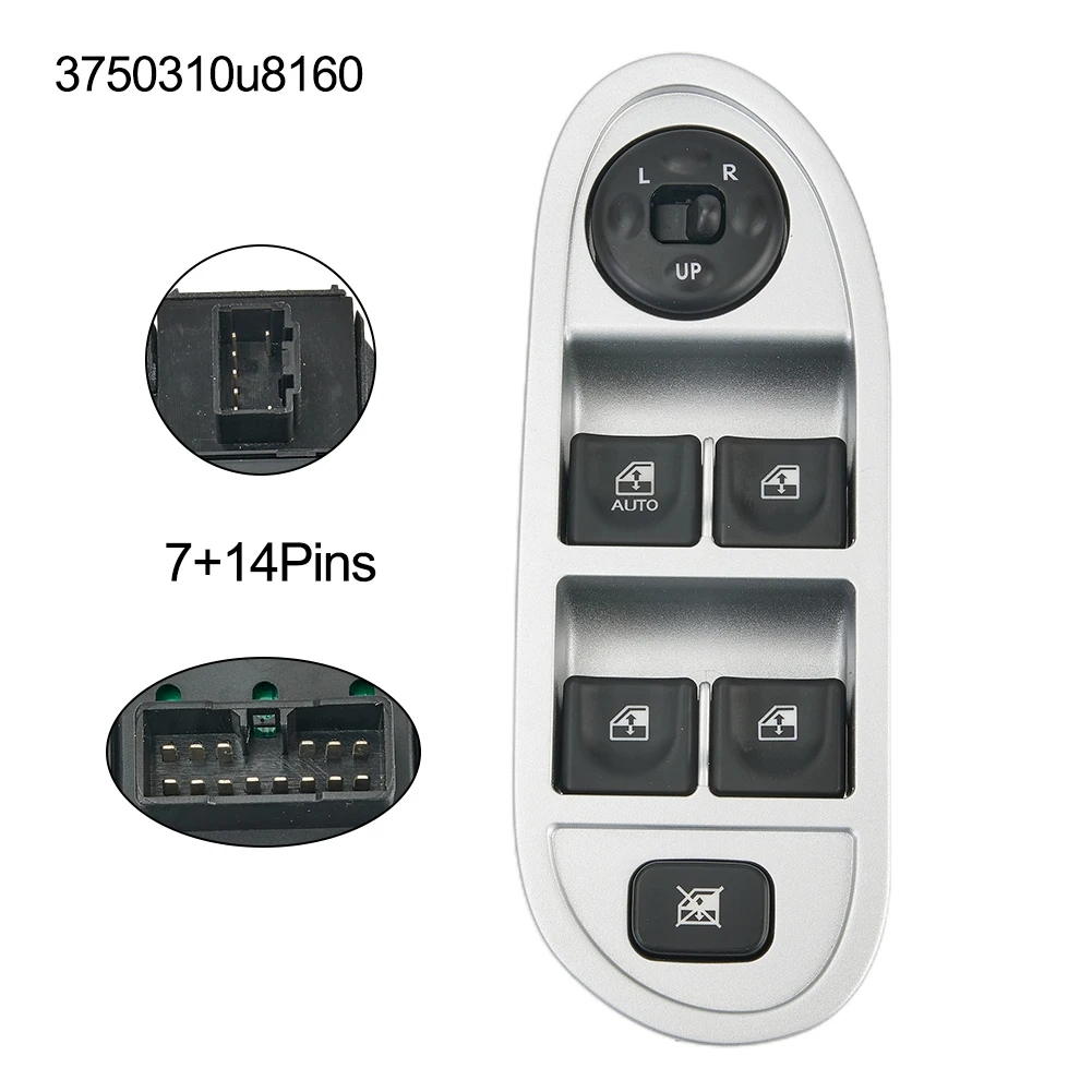 Highly Recommended Interior Parts Glass Control Switch Switch Truck Parts Interior Replacement Switches 3750310U8160
Highly Recommended Interior Parts Glass Control Switch Switch Truck Parts Interior Replacement Switches 3750310U8160