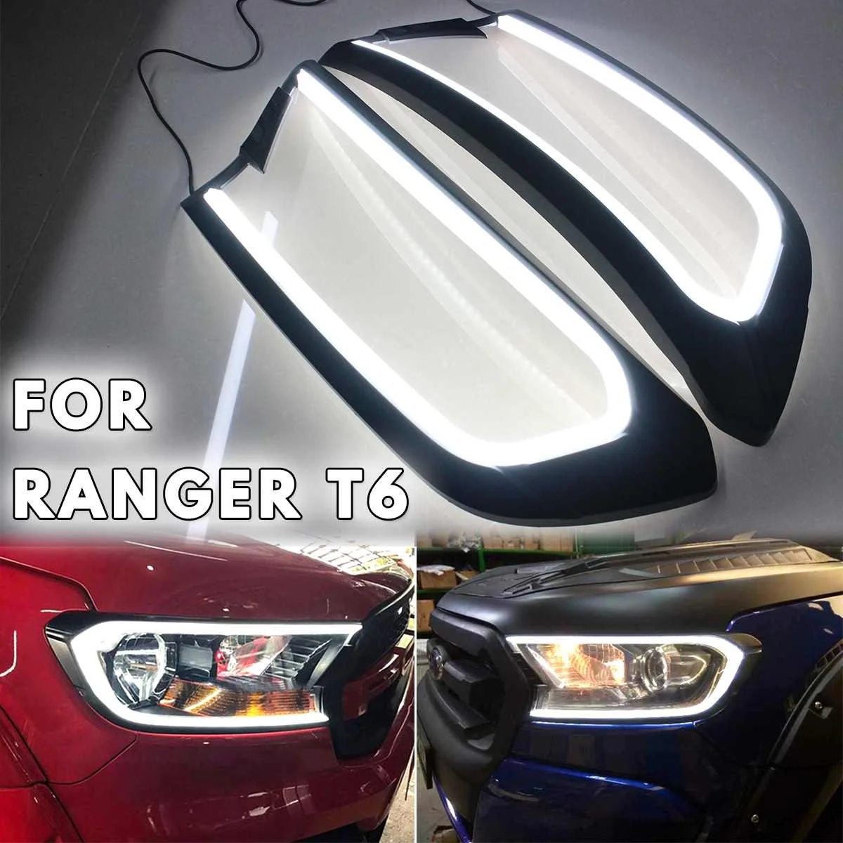 1 пара, яркая светодиодный ная светодиодная крышка для фар FORD RANGER T6 WILDTRAK 2015 2016 2017 2018
1 пара, яркая светодиодный ная светодиодная крышка для фар FORD RANGER T6 WILDTRAK 2015 2016 2017 2018
