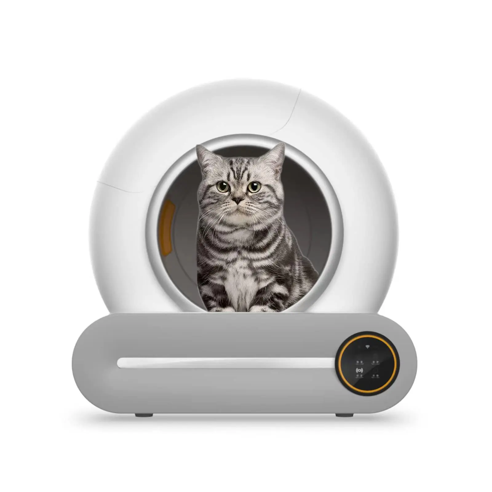 Self Cleaning Cat Litter Box Automatic Cat Litter Cleaning Robot Large 65L Space & Odor Removal APP Control for Multiple Cats
Self Cleaning Cat Litter Box Automatic Cat Litter Cleaning Robot Large 65L Space & Odor Removal APP Control for Multiple Cats