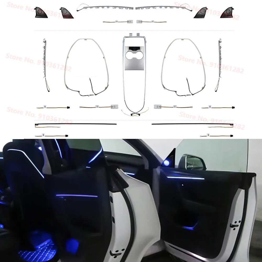 Для Tesla Model 3 Model Y 2019 2020 2021 лазерная резьба новый дизайн полсветильник окружающий свет лампа светодиодная крышка динамика светильник
Для Tesla Model 3 Model Y 2019 2020 2021 лазерная резьба новый дизайн полсветильник окружающий свет лампа светодиодная крышка динамика светильник