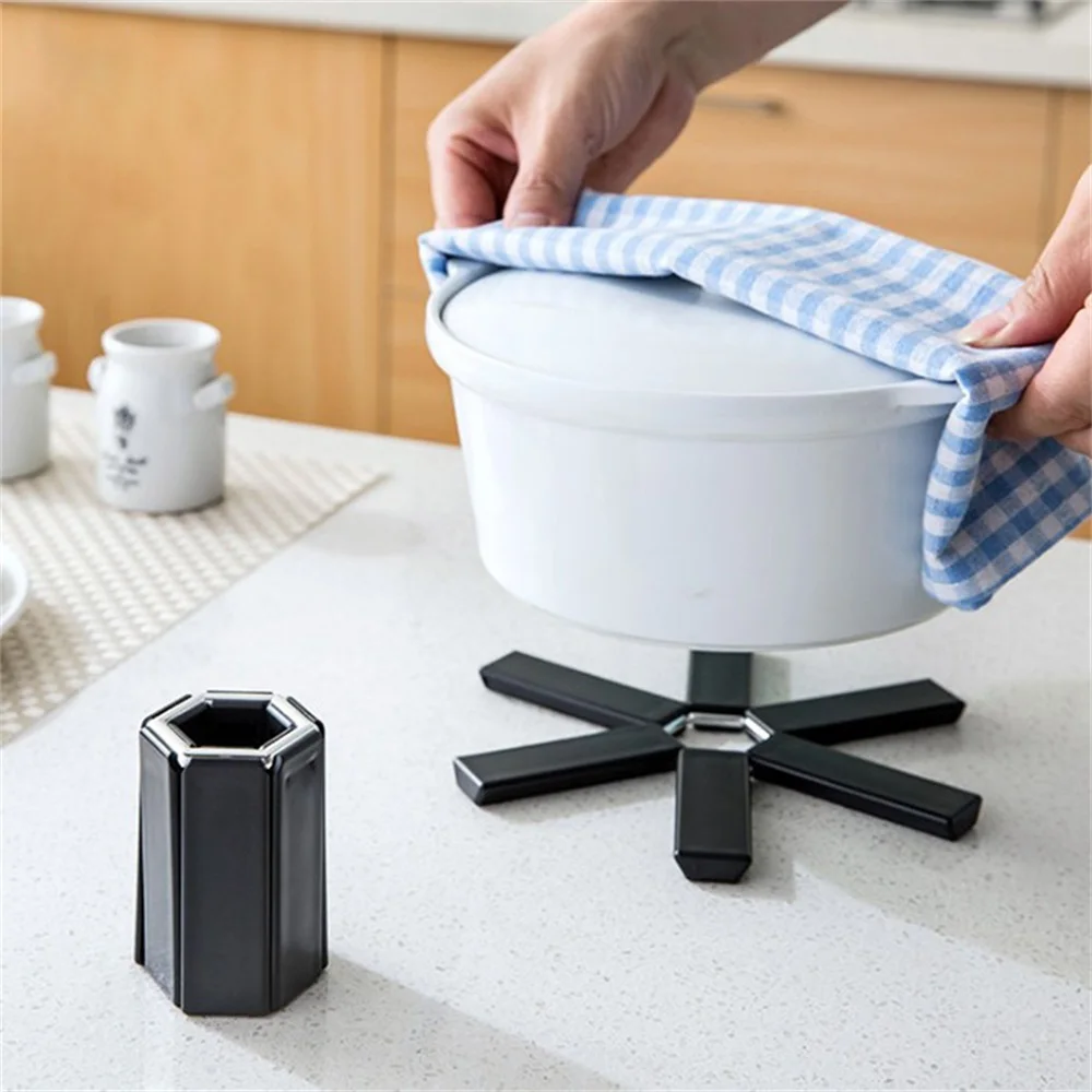 Foldable Kitchen Non-slip Folding Insulated Mat Plastic Insulation Coaster Pads for Pan Bowl Holder Insulation Pad Holder
Foldable Kitchen Non-slip Folding Insulated Mat Plastic Insulation Coaster Pads for Pan Bowl Holder Insulation Pad Holder