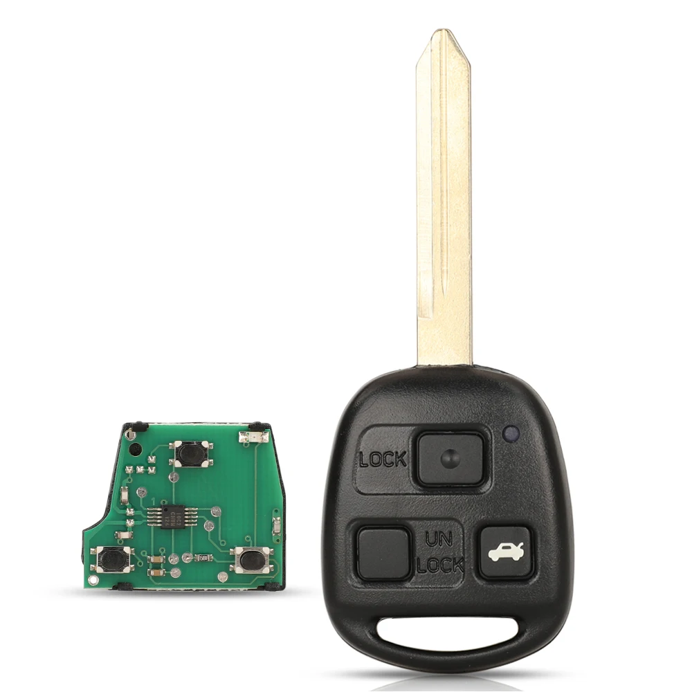 Jingyuqin Замена 89071-05010 Дистанционный ключ от автомобиля 4C чип для Toyota Yaris 2010 2011 Avensis 2003-2008 брелок 433 МГц TOY47 лезвие
Jingyuqin Замена 89071-05010 Дистанционный ключ от автомобиля 4C чип для Toyota Yaris 2010 2011 Avensis 2003-2008 брелок 433 МГц TOY47 лезвие
