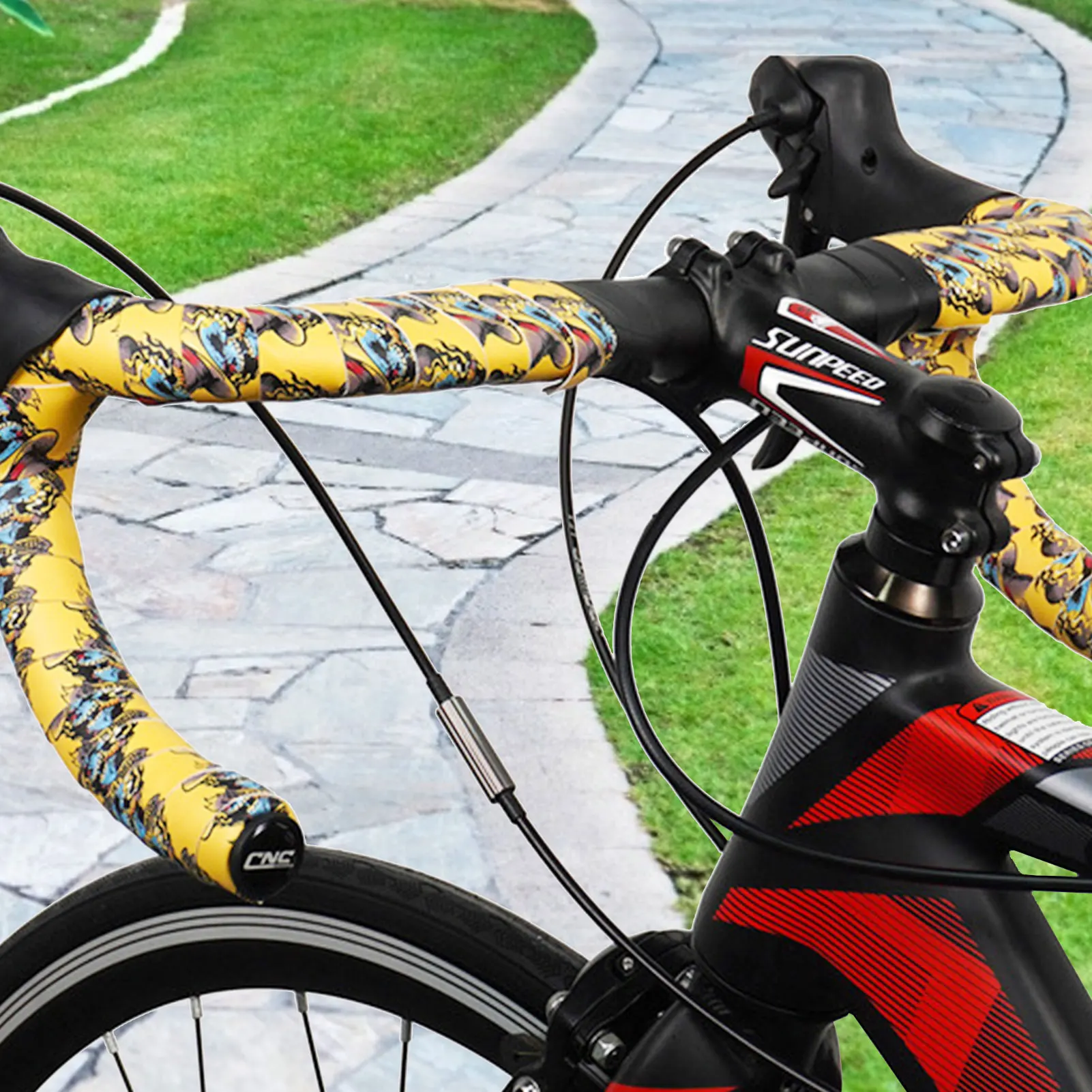 2 Rolls Bike Handlebar Tape Non-slip Handle Warps With End Plugs EVA Shock Absorption Handle Bar Tape Cycling Accessories
2 Rolls Bike Handlebar Tape Non-slip Handle Warps With End Plugs EVA Shock Absorption Handle Bar Tape Cycling Accessories