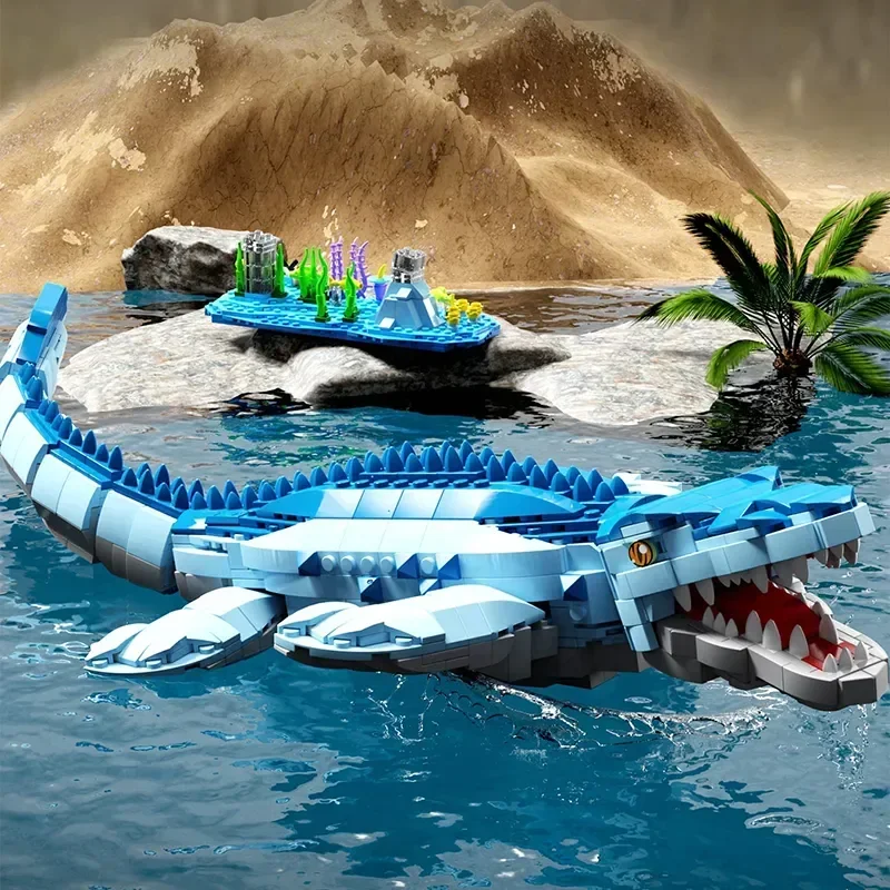 Mosasaurus Building Blocks Toy Dinosaur World Park Tyrannosaurus and Triceratops Set Model Boys Christmas Best Gift for Friends
Mosasaurus Building Blocks Toy Dinosaur World Park Tyrannosaurus and Triceratops Set Model Boys Christmas Best Gift for Friends