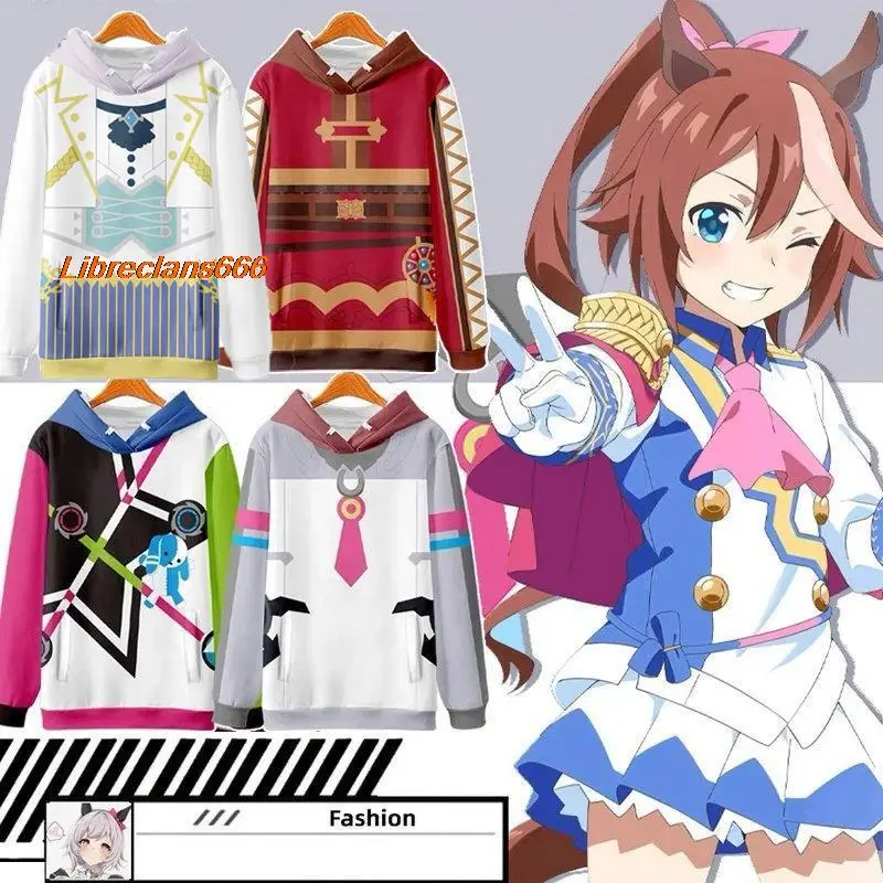 Anime Japan Uma Musume Pretty Derby Character Men 3D Print Hoodie Women Oversized Sweatshirt Fashion Pullover Streetwear Boy Top
Anime Japan Uma Musume Pretty Derby Character Men 3D Print Hoodie Women Oversized Sweatshirt Fashion Pullover Streetwear Boy Top