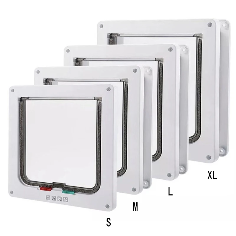 Supplies Pet 4 Switch Small Door Security Pet Door Flap Plastic Smart Cat Direction Way Controllable Lock Locking Doors Dog
Supplies Pet 4 Switch Small Door Security Pet Door Flap Plastic Smart Cat Direction Way Controllable Lock Locking Doors Dog