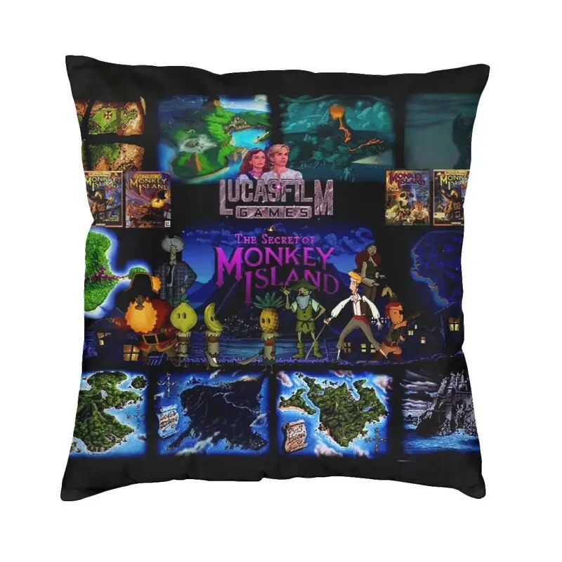 Custom Monkey Island Square Throw Pillow Cover Home Decorative 3D Two Side Printing Pirate Adventure Game Cushion Cover for Sofa
Custom Monkey Island Square Throw Pillow Cover Home Decorative 3D Two Side Printing Pirate Adventure Game Cushion Cover for Sofa