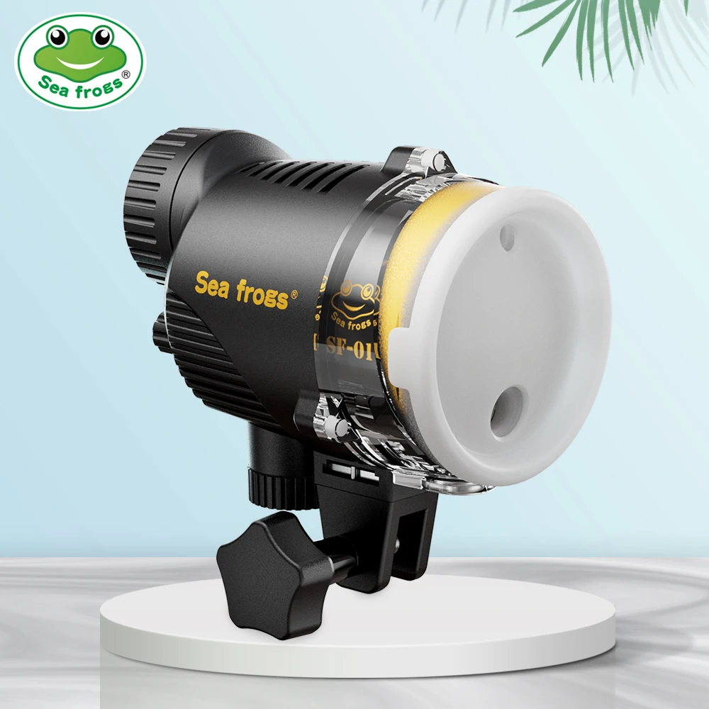 Seafrogs Diving Flashlight Sea&Sea SF01 Strobe For RX100 TG5 DSLR Camera Underwater Photography Accessories Waterproof 100m
Seafrogs Diving Flashlight Sea&Sea SF01 Strobe For RX100 TG5 DSLR Camera Underwater Photography Accessories Waterproof 100m