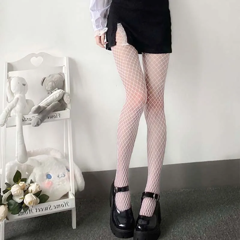 Sexy Women High Waist Fishnet Stocking Club Tights Panty Knitting Net Pantyhose Mesh Lingerie Anime Lolita Cosplay Costumes
Sexy Women High Waist Fishnet Stocking Club Tights Panty Knitting Net Pantyhose Mesh Lingerie Anime Lolita Cosplay Costumes