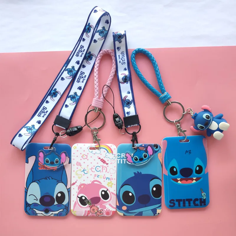 New Disney Stitch PVC Card Cover Disney Fashion Student Campus Card Mickey Minnie Hanging Neck Bag for Boys Girls ID Card Holder
New Disney Stitch PVC Card Cover Disney Fashion Student Campus Card Mickey Minnie Hanging Neck Bag for Boys Girls ID Card Holder