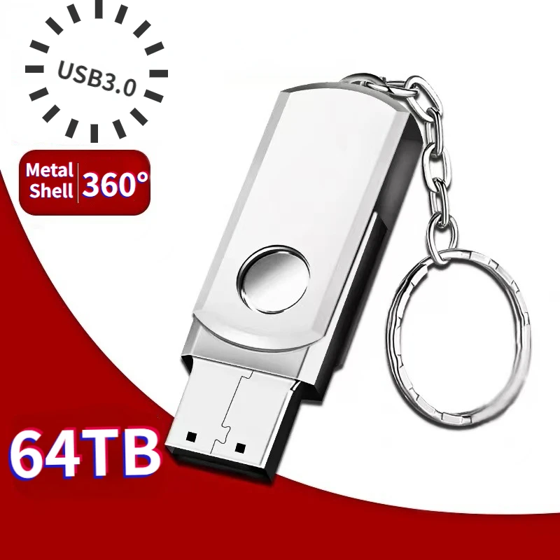 USB 3.0 Pendrive128TB High Speed 16TB Silver Metal Waterproof Cle USB Flash Drive 360° Portable SSD 8TB Memoria Free Shipping
USB 3.0 Pendrive128TB High Speed 16TB Silver Metal Waterproof Cle USB Flash Drive 360° Portable SSD 8TB Memoria Free Shipping