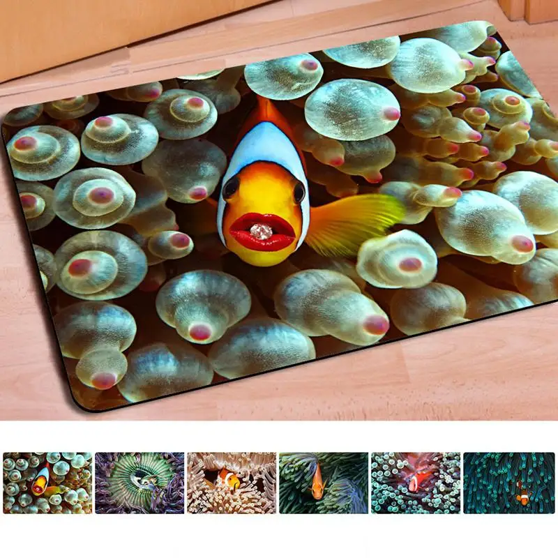 Home Decor Door Mats Tropical Fish Print Door Decor Floor Mats Living Room Bedroom Anti-Slip Kitchen Bathroom Rug
Home Decor Door Mats Tropical Fish Print Door Decor Floor Mats Living Room Bedroom Anti-Slip Kitchen Bathroom Rug