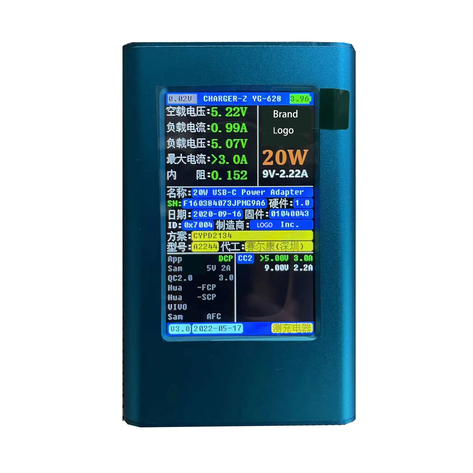 YG628 YG637 YG638 YG616 charger-z yg-628 charger tester cable earphones Blue box Testing Machine
YG628 YG637 YG638 YG616 charger-z yg-628 charger tester cable earphones Blue box Testing Machine