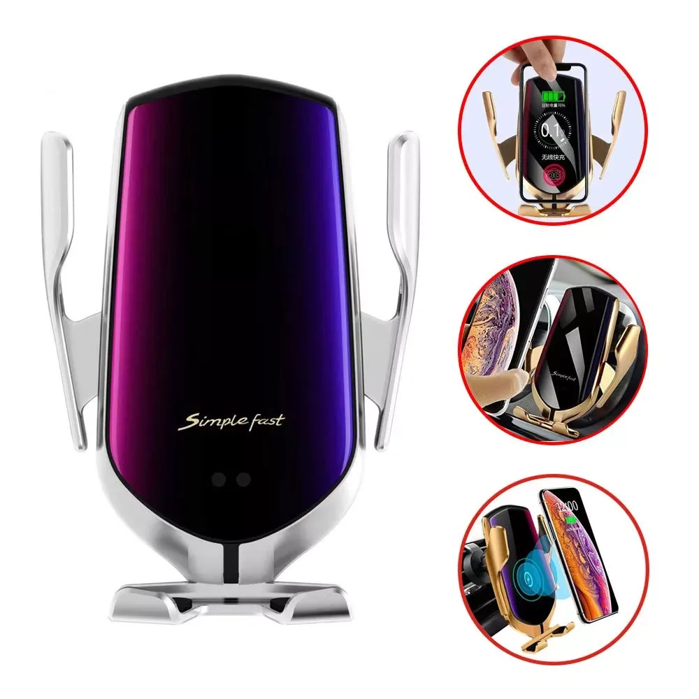 NEW Automatic Clamping Fast Charging Car Phone Holder for iPhone 12 11 8 For Samsung Mobile Phone 10W Wireless Car Charger
NEW Automatic Clamping Fast Charging Car Phone Holder for iPhone 12 11 8 For Samsung Mobile Phone 10W Wireless Car Charger