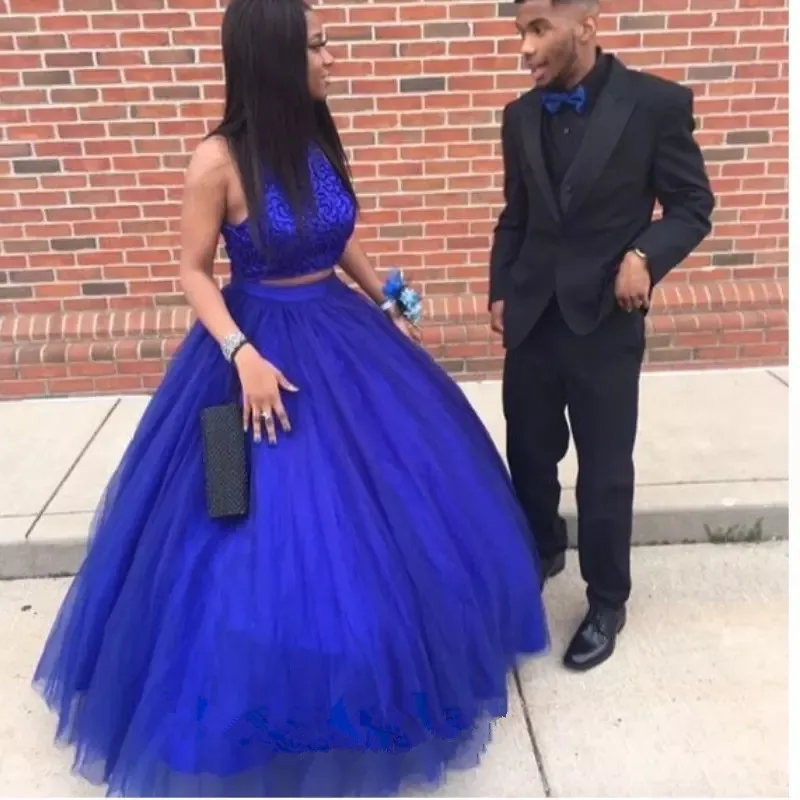 High-Neck 2 Pieces Quinceanera Dresses Sparkly Beaded Floor-Length Tulle Princess Birthday Party Gowns Hot
High-Neck 2 Pieces Quinceanera Dresses Sparkly Beaded Floor-Length Tulle Princess Birthday Party Gowns Hot