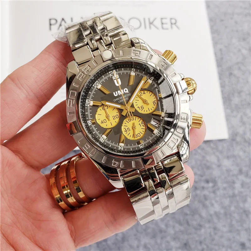 Men's full-featured quartz timepiece and second running watch ring is made of ceramic rubber strap and stainless steel aaa watch
Men's full-featured quartz timepiece and second running watch ring is made of ceramic rubber strap and stainless steel aaa watch