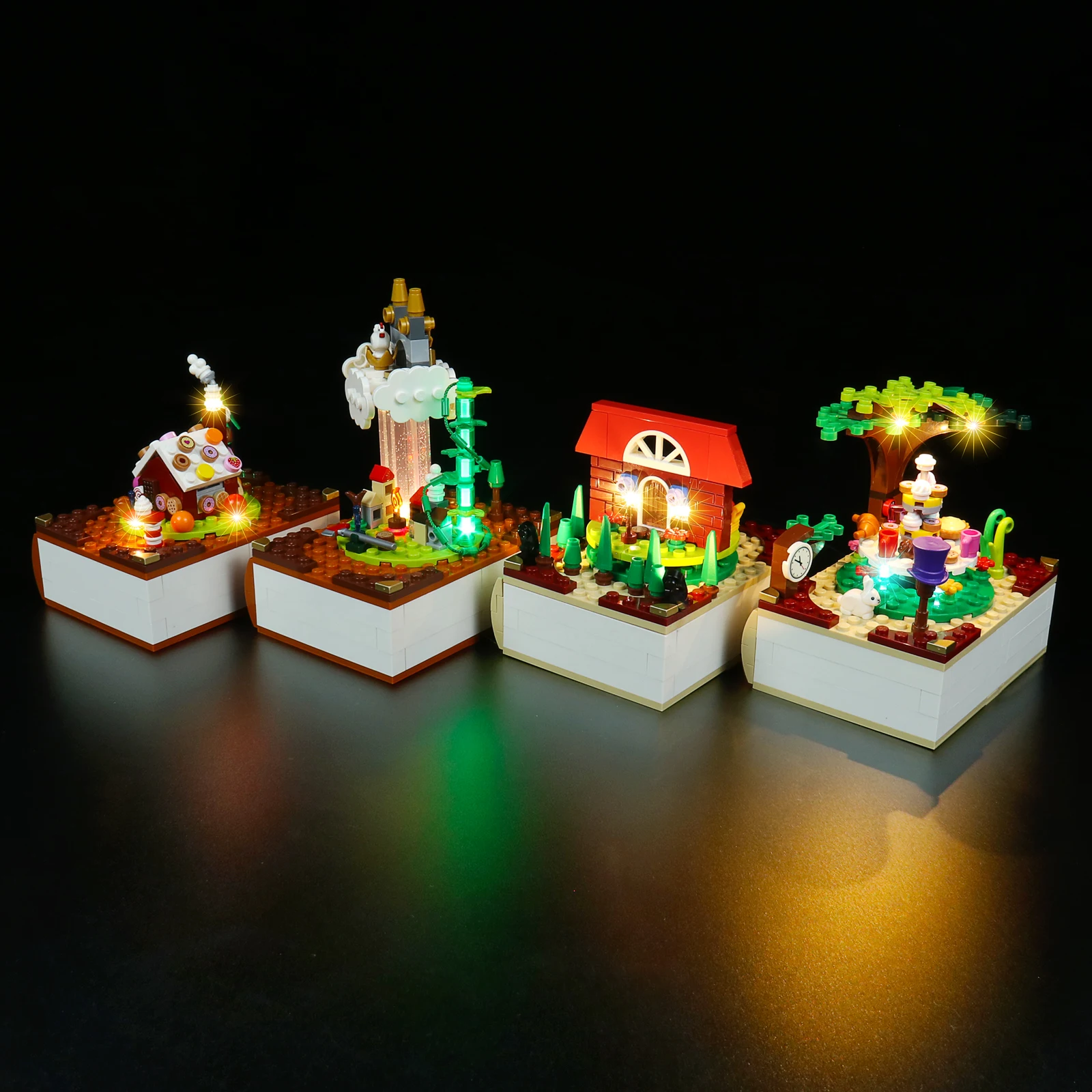 LED Light Kit for 6384693 6384694 6384695 6384696 Call storybook four in one(Not Included the Building Model)
LED Light Kit for 6384693 6384694 6384695 6384696 Call storybook four in one(Not Included the Building Model)